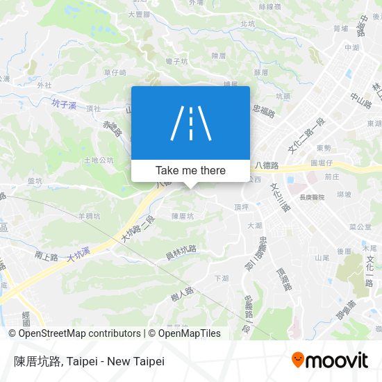 陳厝坑路地圖