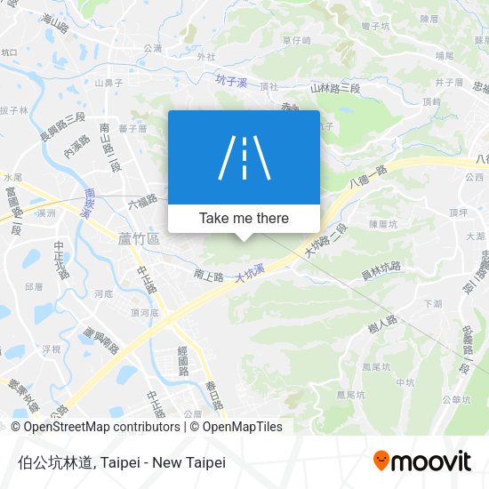 伯公坑林道地圖