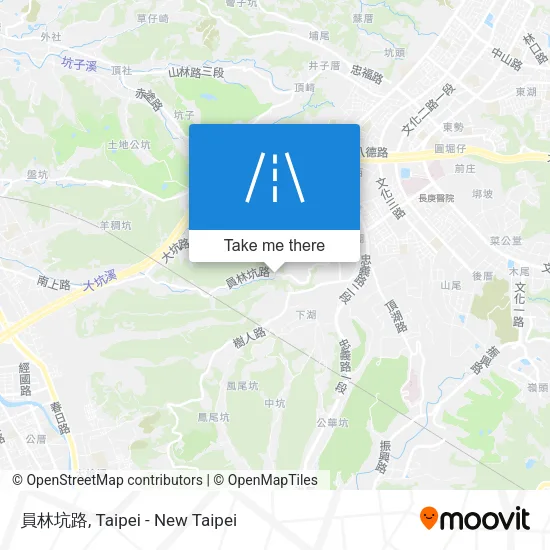 員林坑路 map