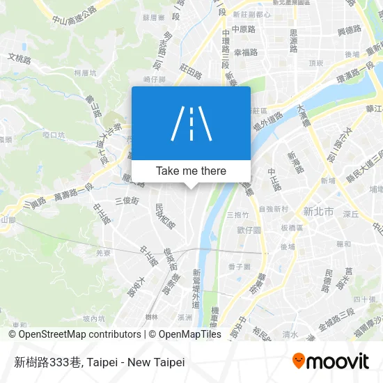 新樹路333巷地圖