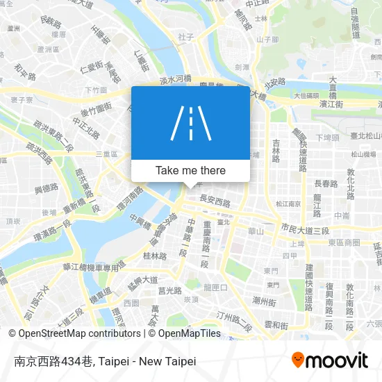 南京西路434巷地圖