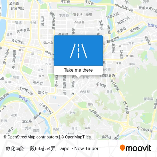 敦化南路二段63巷54弄地圖
