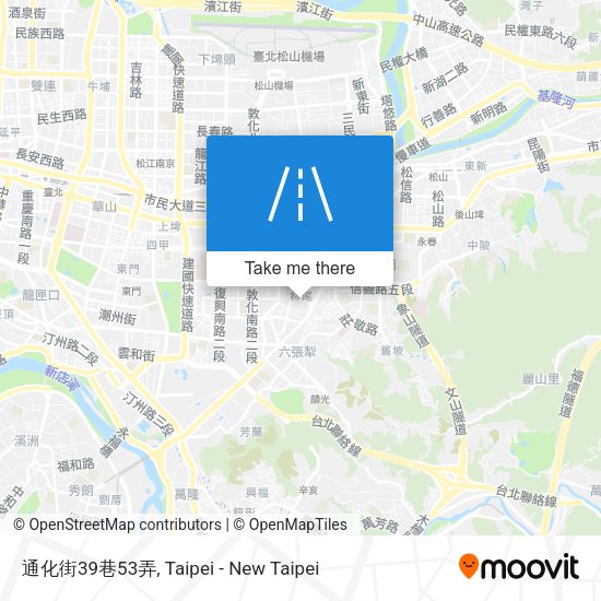 通化街39巷53弄地圖