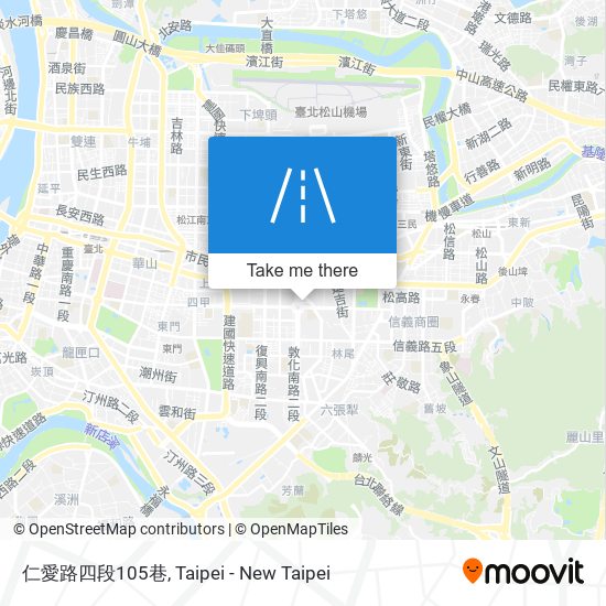 仁愛路四段105巷 map