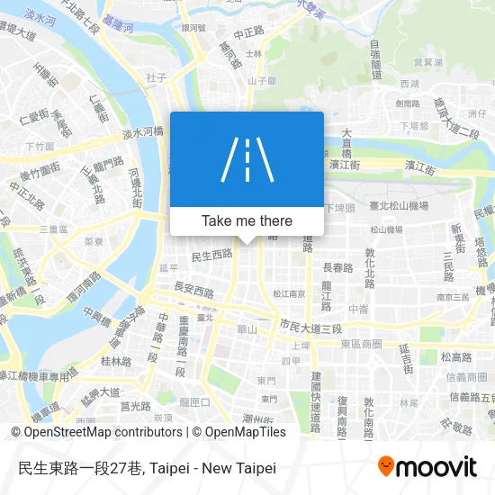 民生東路一段27巷地圖
