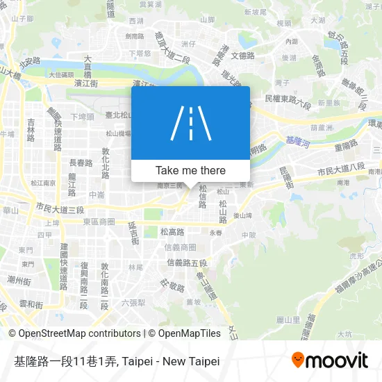 基隆路一段11巷1弄地圖