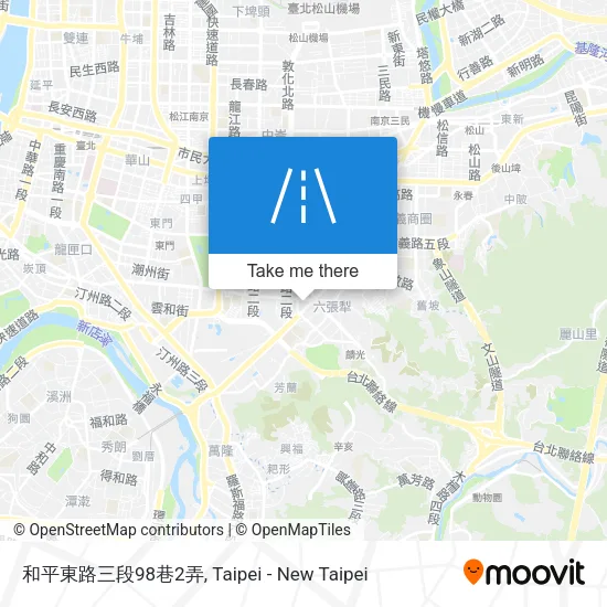 和平東路三段98巷2弄地圖