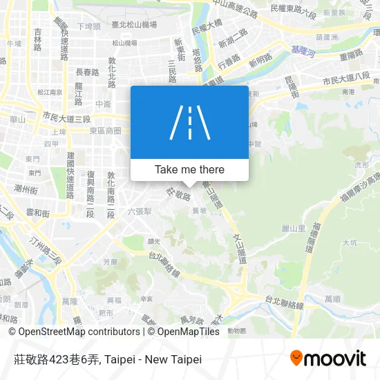 莊敬路423巷6弄地圖