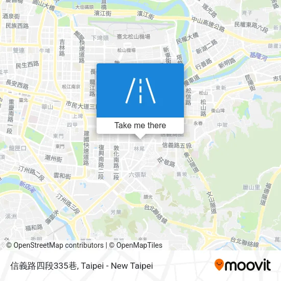 信義路四段335巷地圖