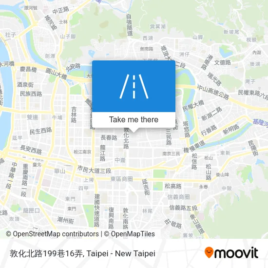 敦化北路199巷16弄地圖