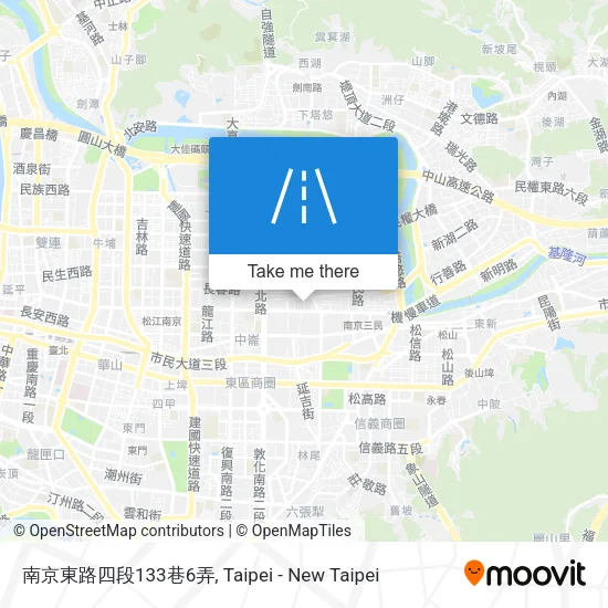 南京東路四段133巷6弄地圖