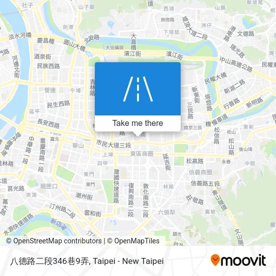 八德路二段346巷9弄地圖