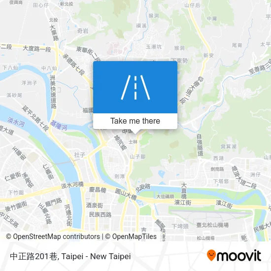 中正路201巷地圖