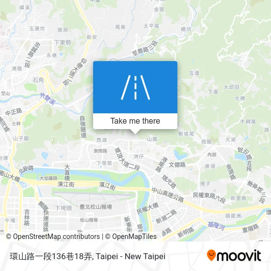 環山路一段136巷18弄地圖