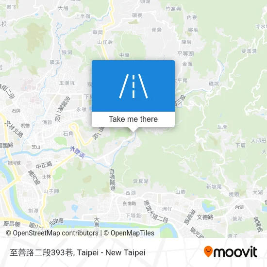 至善路二段393巷地圖