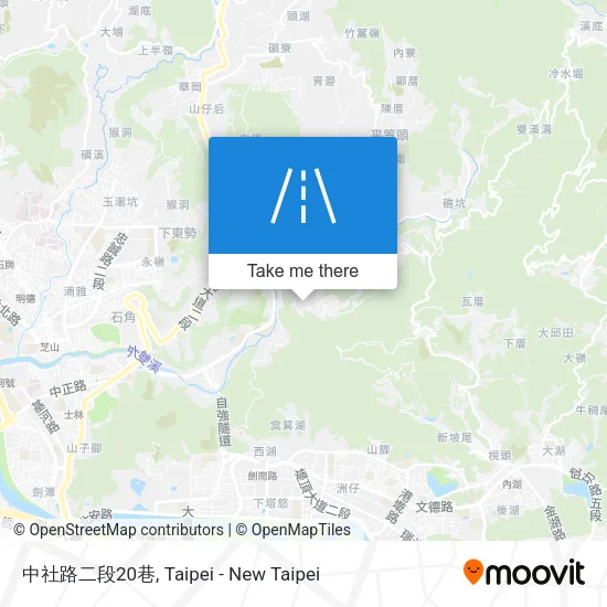 中社路二段20巷 map