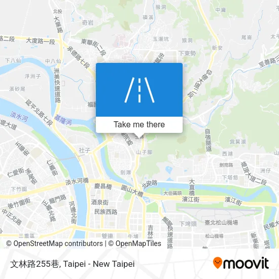 文林路255巷地圖