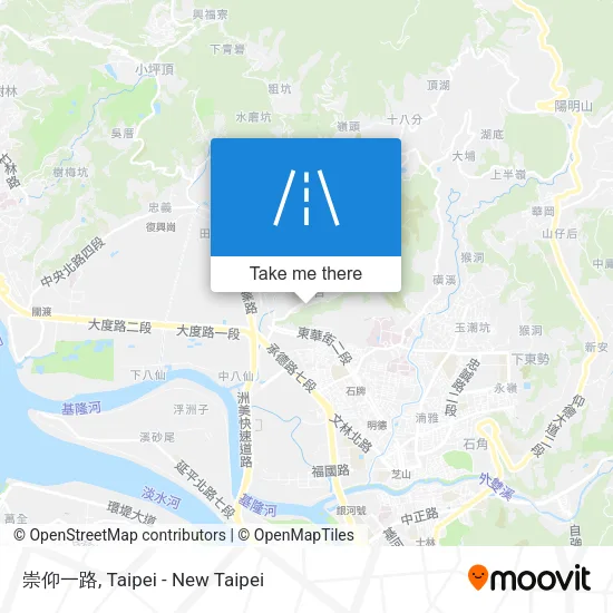 崇仰一路 map