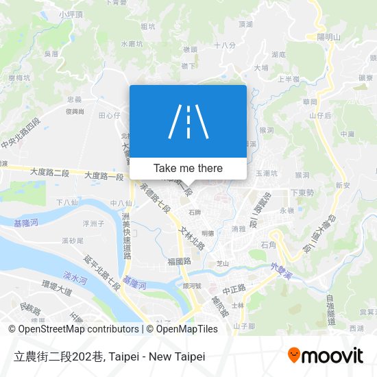 立農街二段202巷地圖