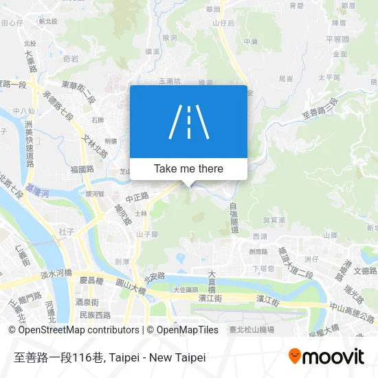 至善路一段116巷地圖