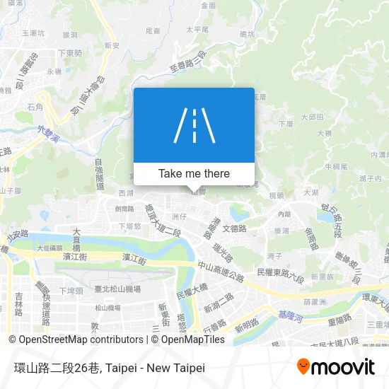 環山路二段26巷地圖