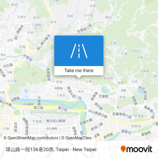 環山路一段136巷20弄地圖