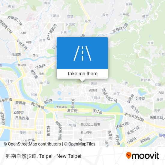 雞南自然步道 map
