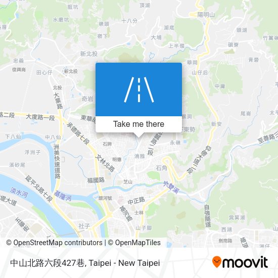 中山北路六段427巷 map