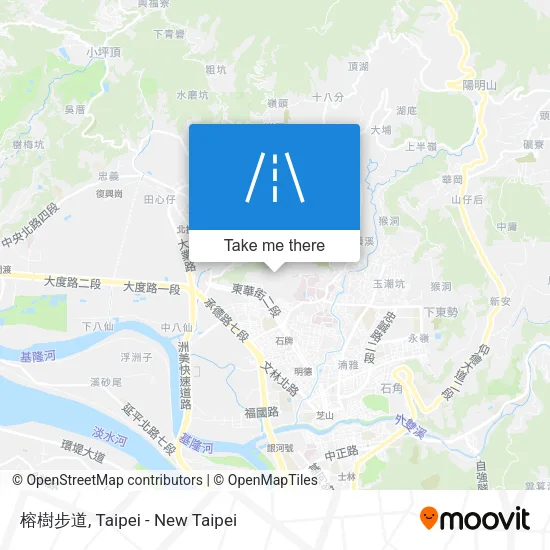 榕樹步道 map