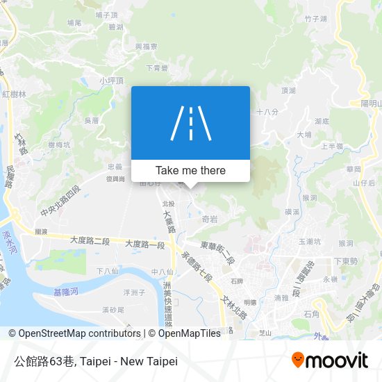 公館路63巷地圖