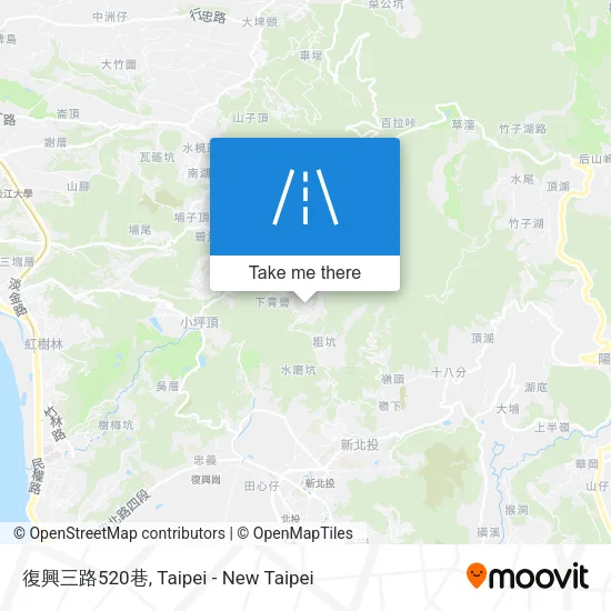 復興三路520巷 map