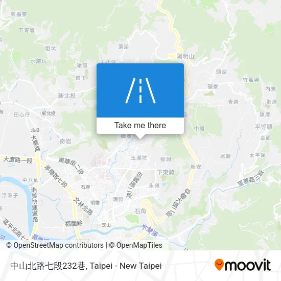 中山北路七段232巷 map
