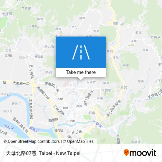 天母北路87巷 map