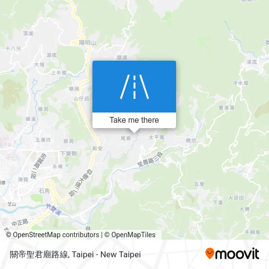 關帝聖君廟路線 map