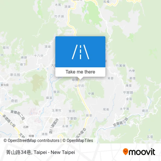 菁山路34巷 map