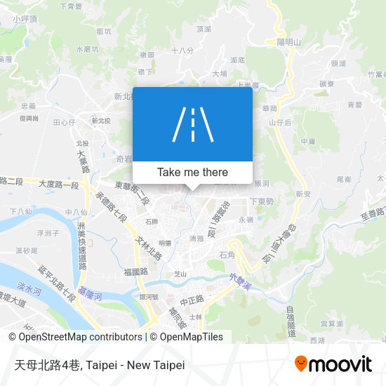天母北路4巷地圖