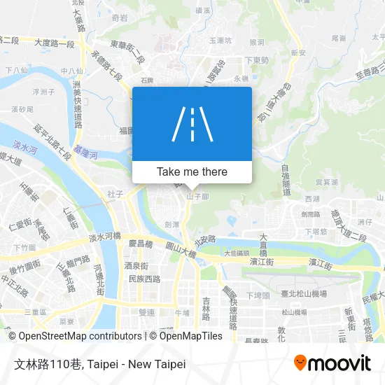文林路110巷地圖
