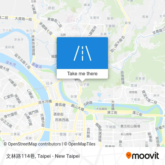 文林路114巷地圖