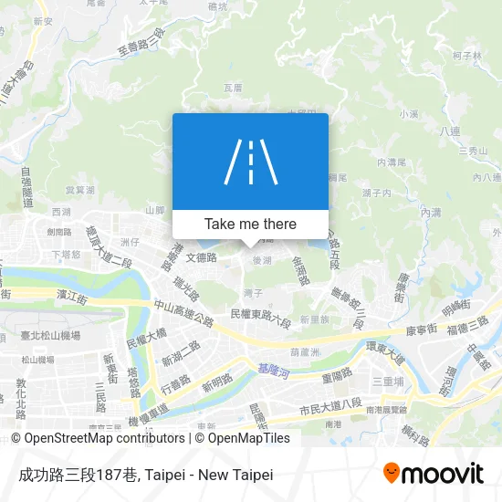 成功路三段187巷 map