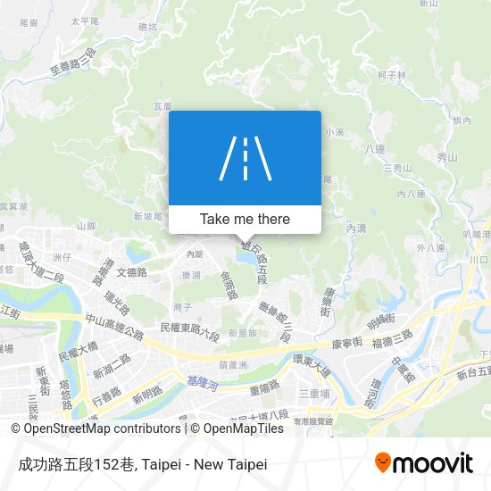 成功路五段152巷地圖