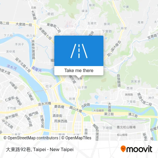大東路92巷地圖