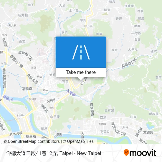 仰德大道二段41巷12弄地圖