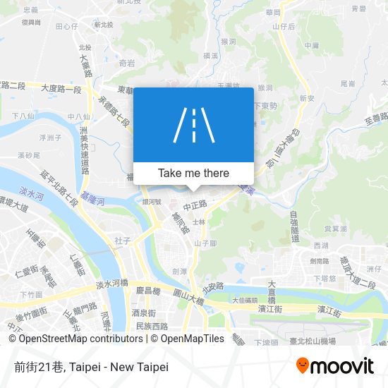 前街21巷 map