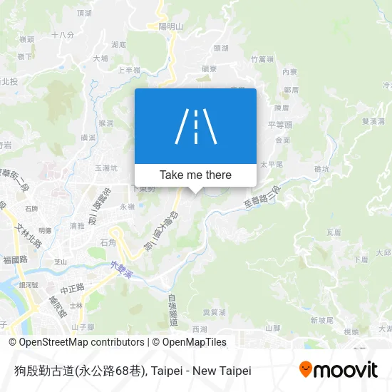 狗殷勤古道(永公路68巷) map
