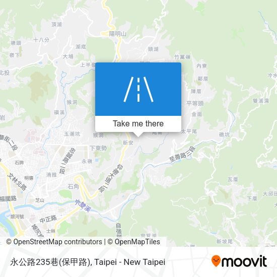 永公路235巷(保甲路)地圖