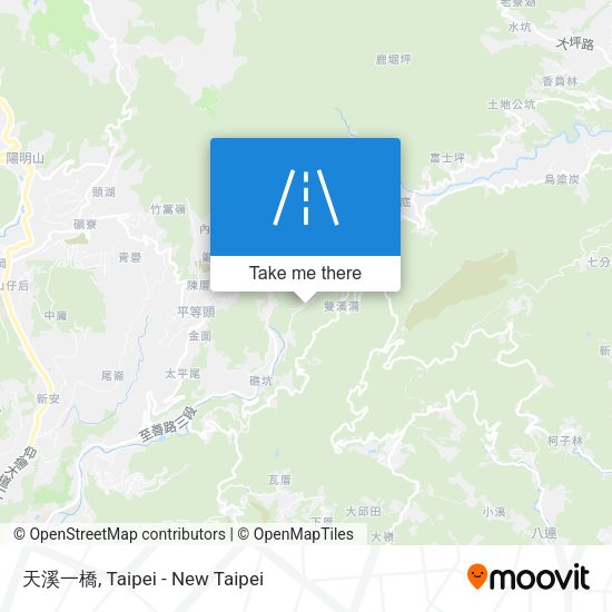 天溪一橋 map