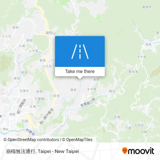崩榻無法通行 map