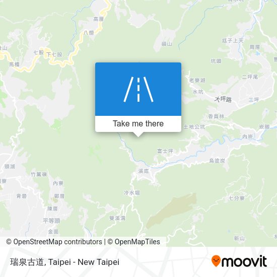 瑞泉古道 map