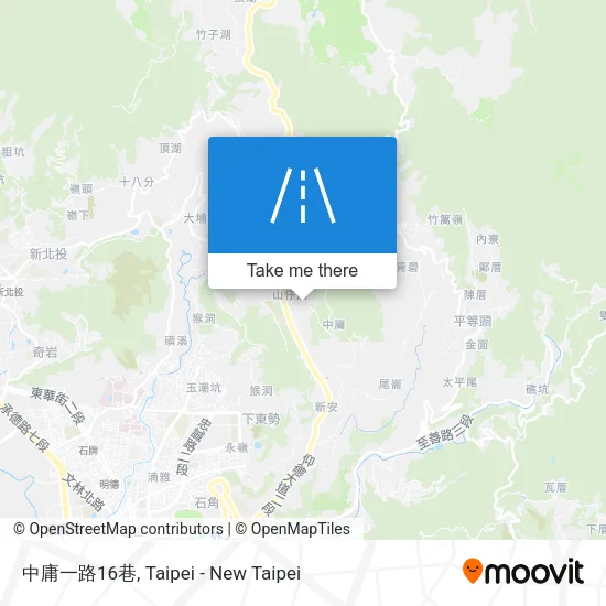 中庸一路16巷 map