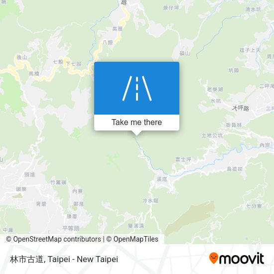 林市古道 map